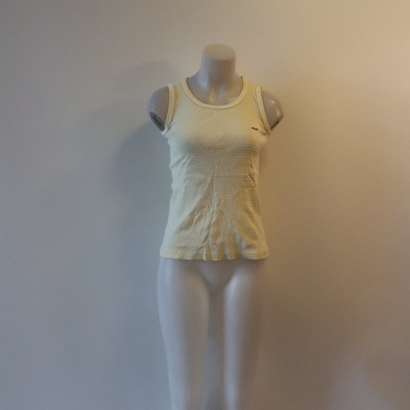 Womens Fila Light Yellow Tank Top 8 * - Picture 6 of 11